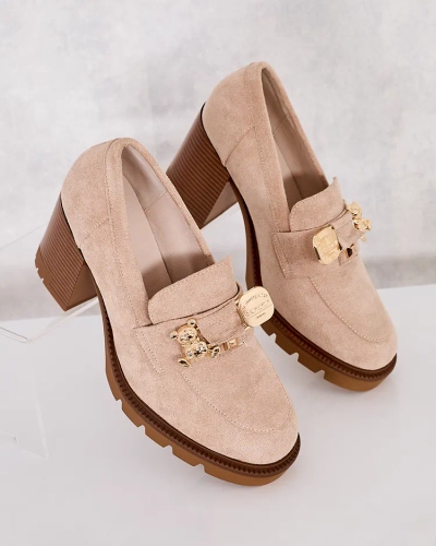 Royalfashion Дамски мокасини с високи токчета Nezii