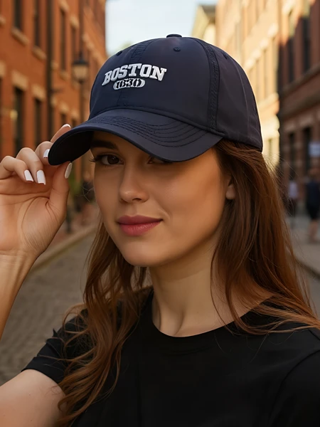 Royalfashion Унисекс бейзболна шапка Boston Vibe