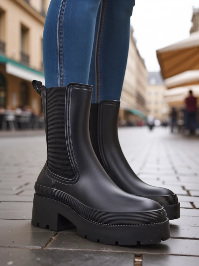 Royalfashion Дамски ботуши до глезена Nieziu