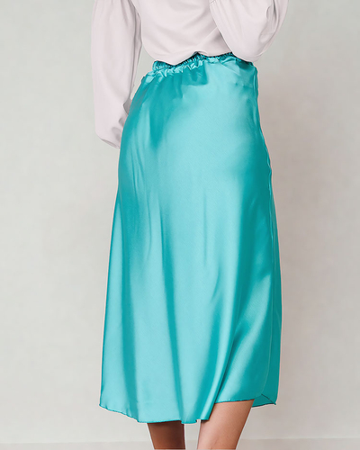 Royalfashion Дамска миди пола a'la satin