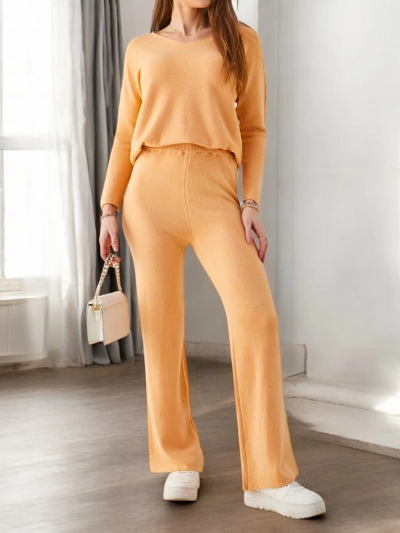 Royalfashion Женски комплект пуловер