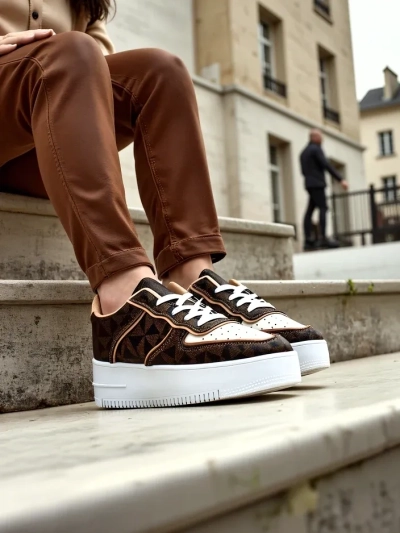 Спортни обувки за жени Royalfashion с принт Озофио