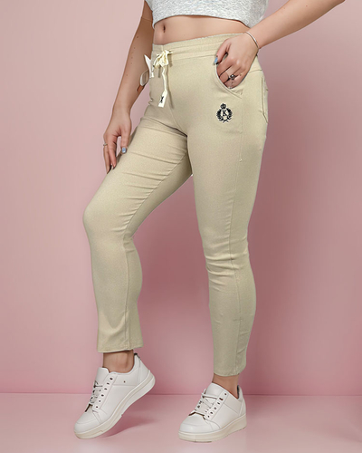 Royalfashion Дамски панталон от плат PLUS SIZE