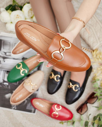 Royalfashion Мокасини с декорация на носа Abermes