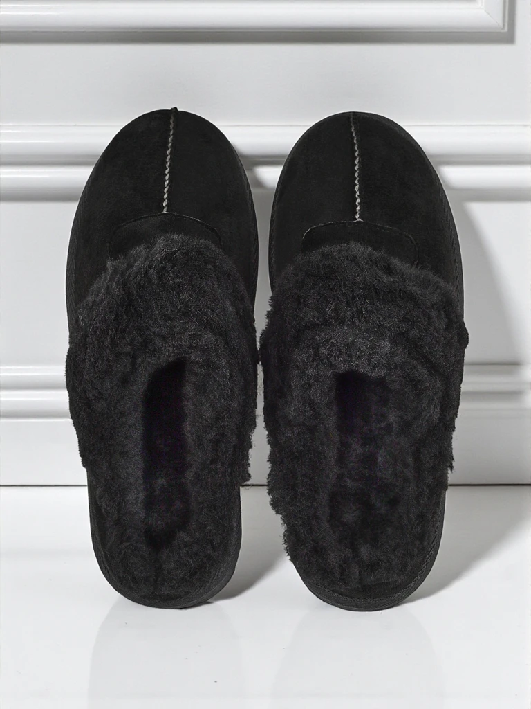 Къси дамски боти а'ла сноубутс с пухкава подплата Velour Fang