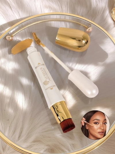 Aurelia Luxelux Concealer – течен коректор с hairbrush 24H Waterproof