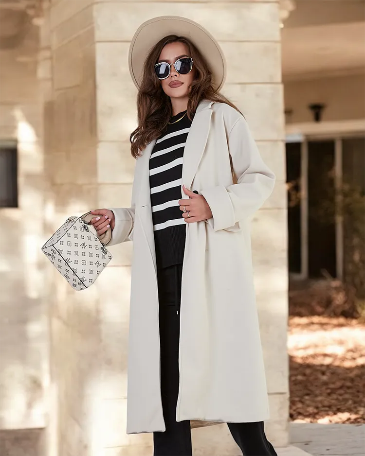 Royalfashion Дълго дамско палто