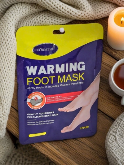 Aurelia Warming Foot Mask Kormesic с Centella и Camellia – регенерираща маска