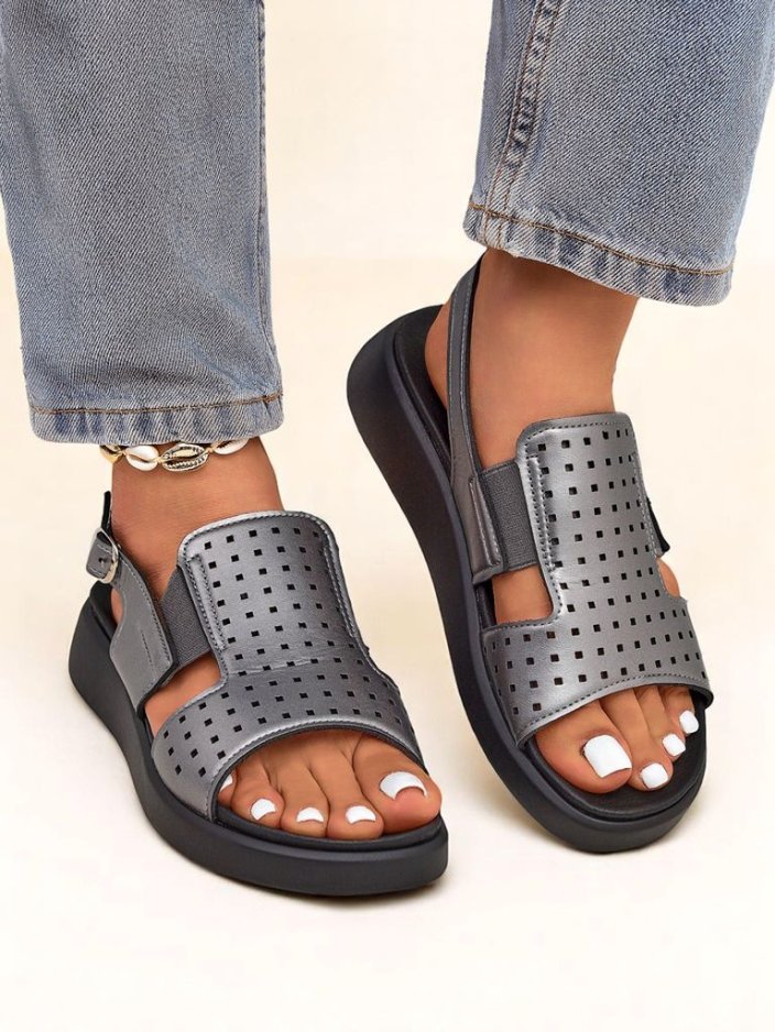 Royalfashion Дамски сандали на дебела подметка BreezyStep