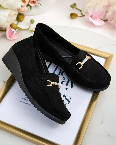 Royalfashion Дамски мокасини Eko от велур Ewo