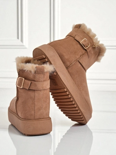 Royalfashion Къси дамски боти тип снегоходки Winter Crest