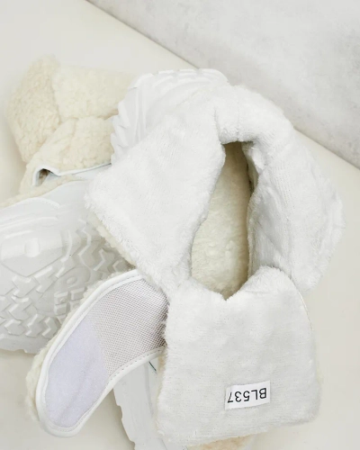 Royalfashion Дамски ботуши за сняг с овча кожа Segulla