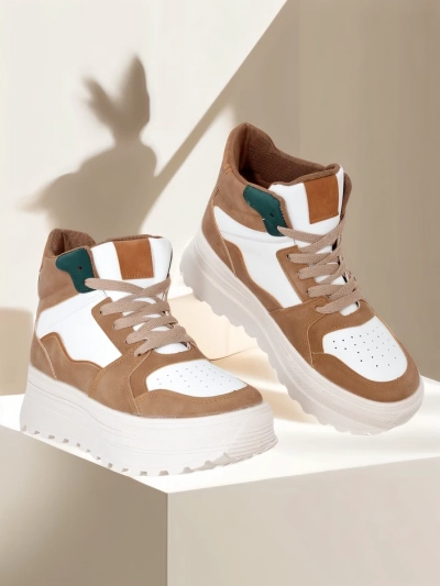 Royalfashion Високи дамски спортни обувки Geeky