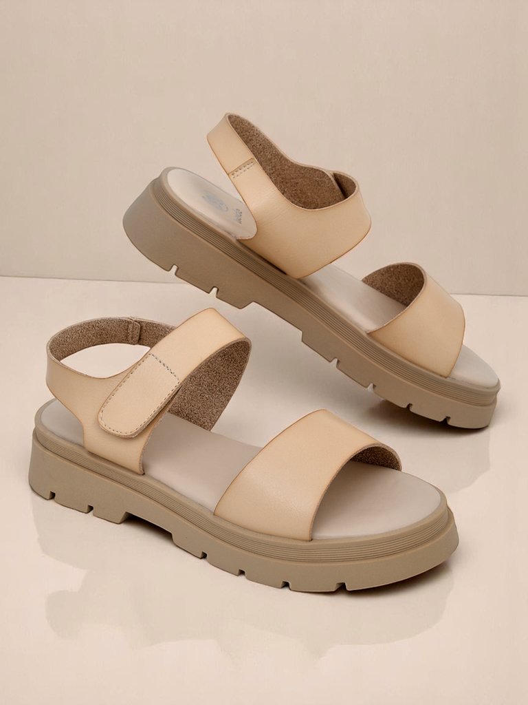 Royalfashion Дамски сандали с по-дебела подметка Otvanna