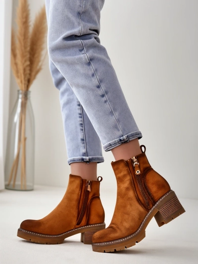 Royalfashion ЖЕНИШКИ БОТИ С МАЛКИ ТОКЧЕТА Fiefo