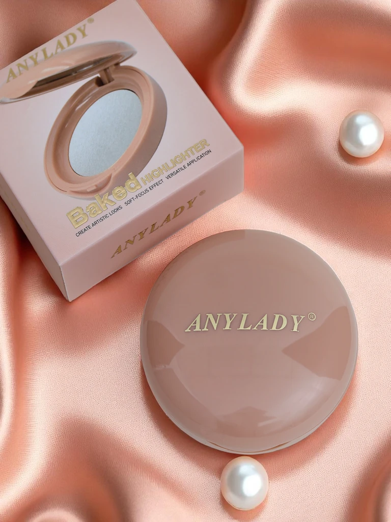 Anylady Пресован хайлайтър за лице Silver