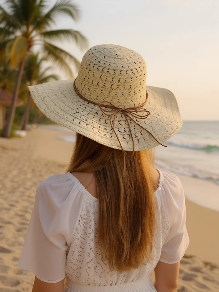 Royalfashion Дамска сламена шапка Convalia