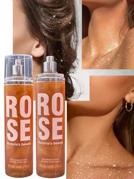 Вдъхновяващ дамски спрей за тяло Victoria’s Beauty Rose 236 ml