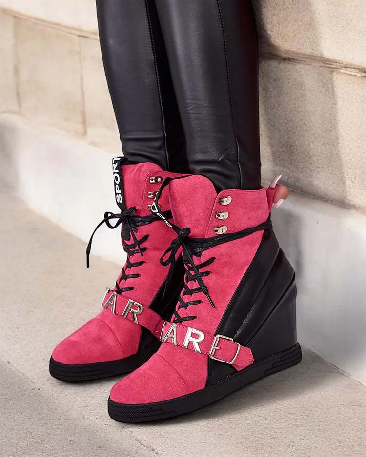 Royalfashion дамски боти Ronii на токчета