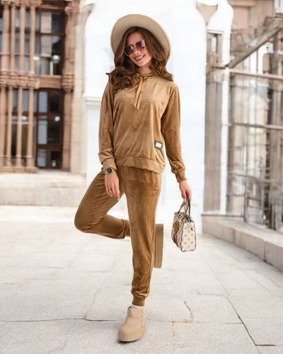 Royalfashion Дамски комплект а'ла велур