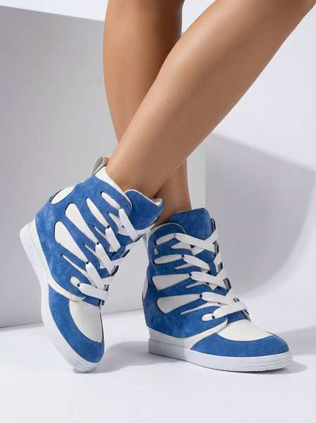 Royalfashion Дамски спортни ботуши на ток Pamstinsa