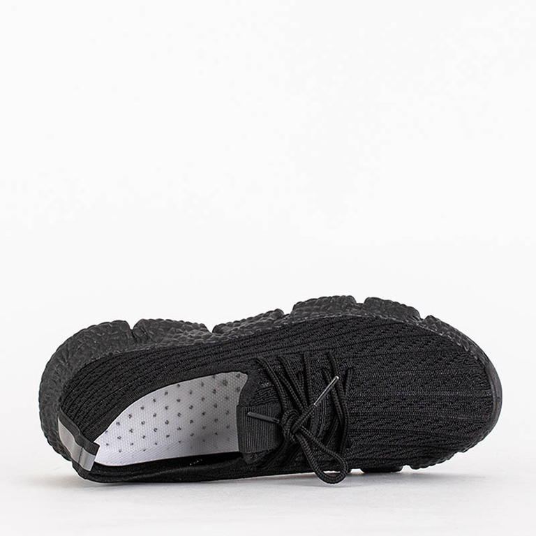 Czarne damskie sportowe buty Noliko - Obuwie