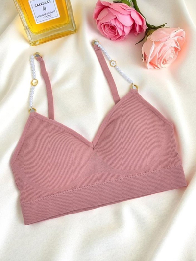 Royalfashion Дамски подплатен спортен сутиен Active Support