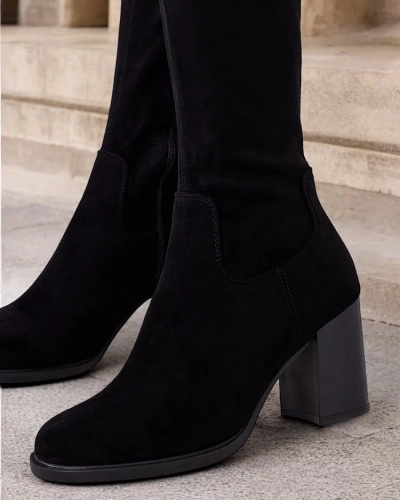 Royalfashion Дамски ботуши над коляното Rozia