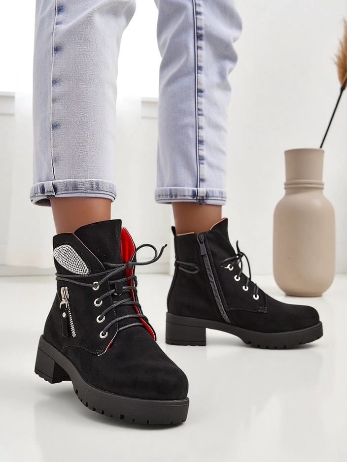 Royalfashion Жени обувки до глезена работнически Volio