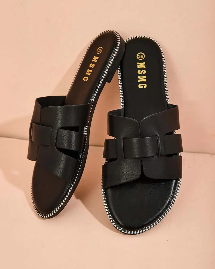 Royalfashion Дамски джапанки Omipp с плоска подметка