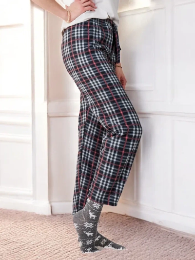 Royalfashion Памучни Коледни Жени Пижама Панталони на Карета