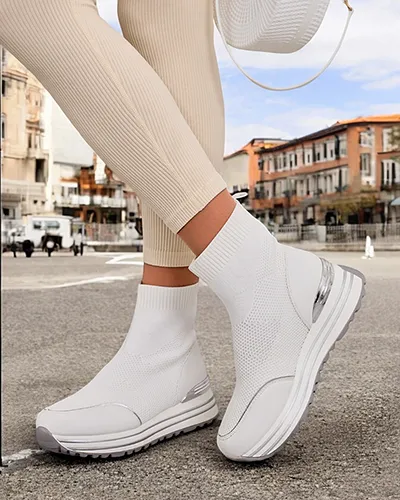 Royalfashion Дамски спортни високи маратонки Wisoi