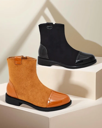 Royalfashion Класически женски глезенови боти Urbinos