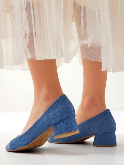 Royalfashion дамски обувки с нисък ток Penolle