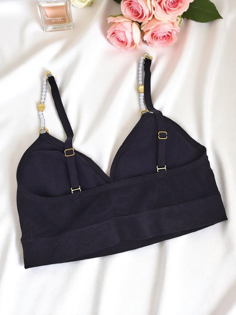 Royalfashion Дамски подплатен спортен сутиен Active Support