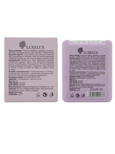 Luxelux Пресован камък хайлайтър 02 7g