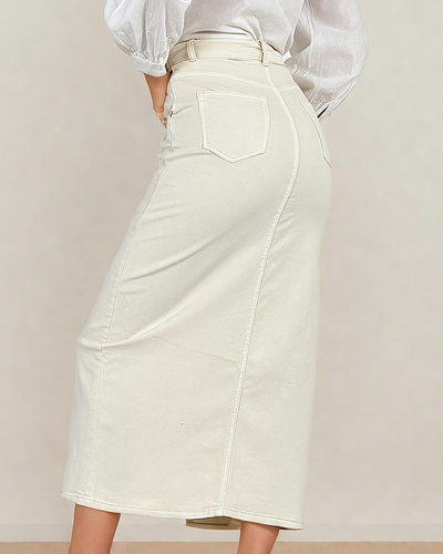 Дамска пола от деним Royalfashion