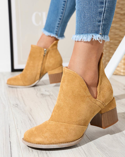 Дамски изолирани дамски боти на карела - Обувки