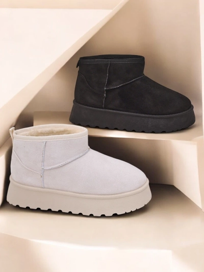 Къси обувки a'la зимни обувки за жени Hezio