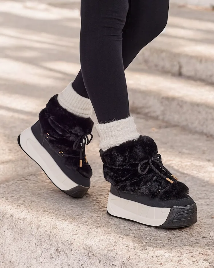 Дамски снежни ботуши Royalfashion Rozuri