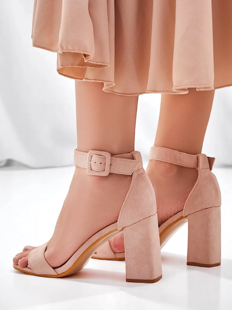 Royalfashion Женски сандали от еко велур Ardeni