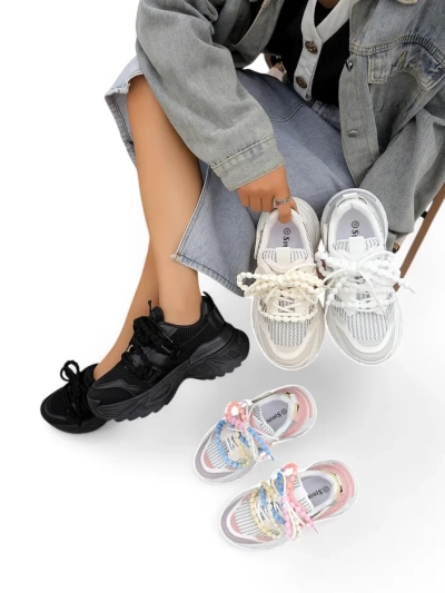 Спортни маратонки Royalfashion за жени на по-дебела подметка Loness