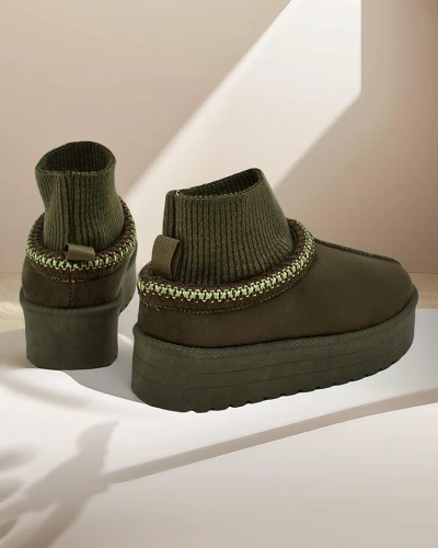 Royalfashion Къси снежни ботуши за жени Narorzi