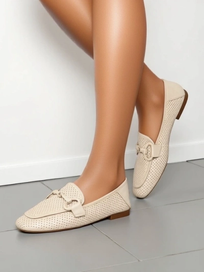 Royalfashion Перфорирани дамски мокасини Laamba