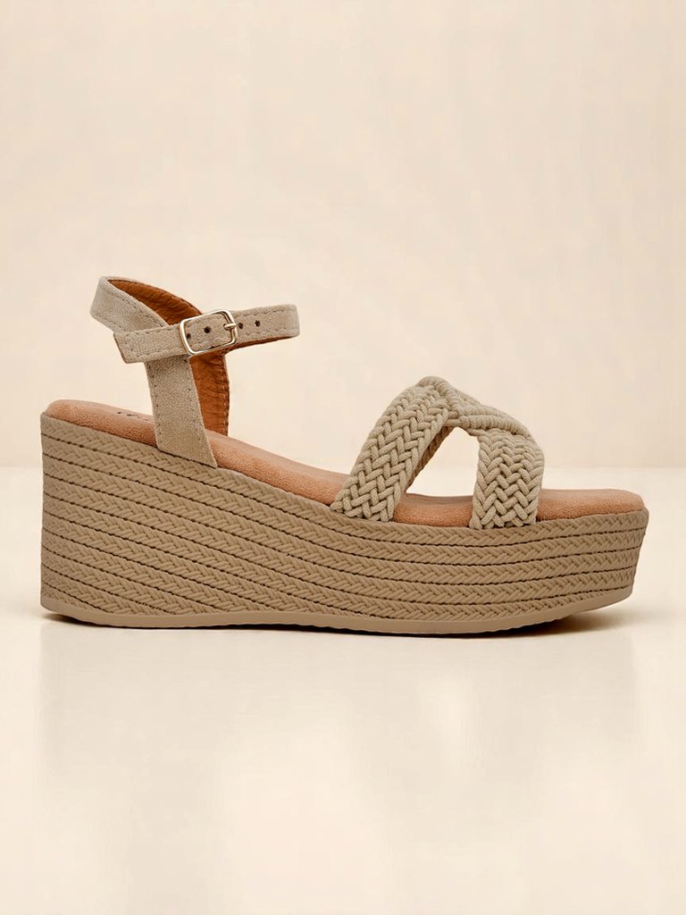 Royalfashion Дамски сандали на платформа с плитка Sunny Day