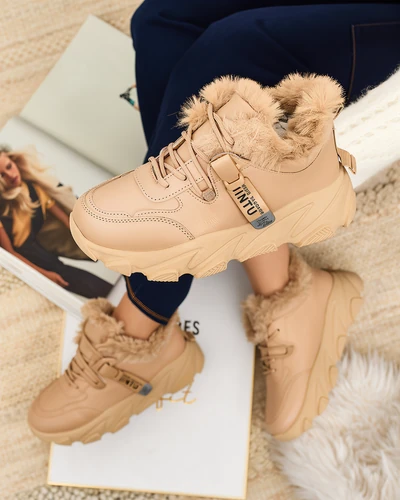 Royalfashion Дамски спортни маратонки с кожа Nonuas