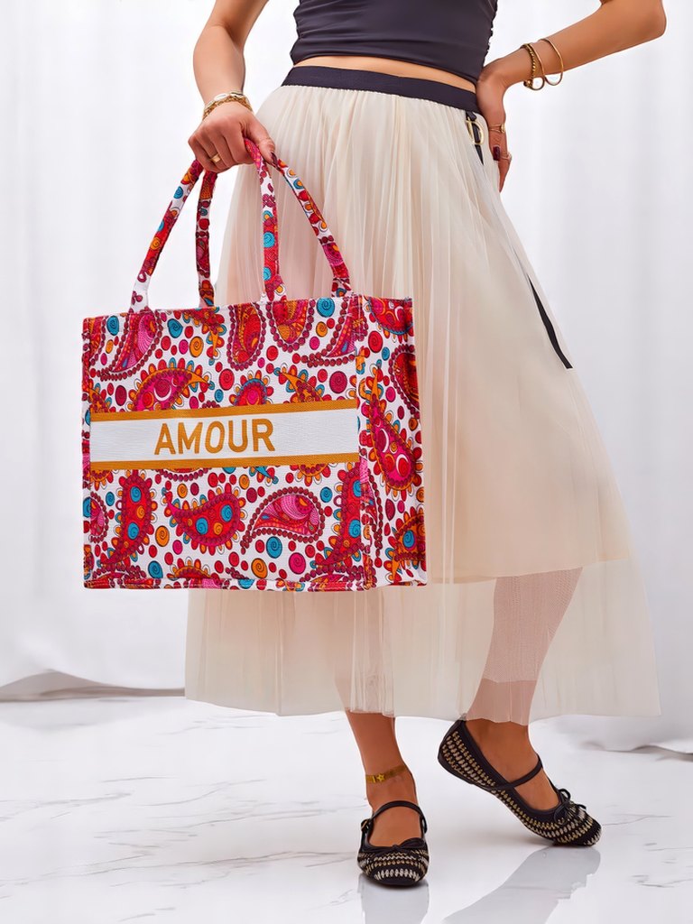 Роялфашън Платнена чанта Amour Vibes