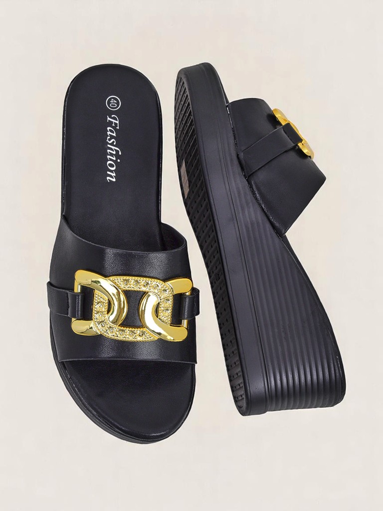 Royalfashion Дамски сандали на платформа Nolia