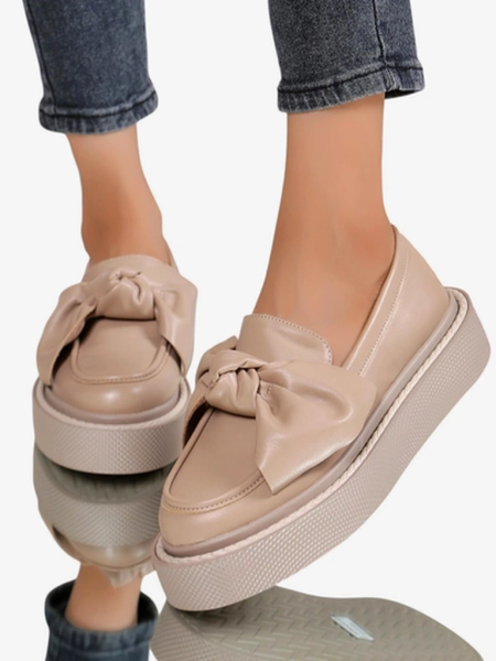 Royalfashion Елегантни дамски мокасини с панделка Ortto