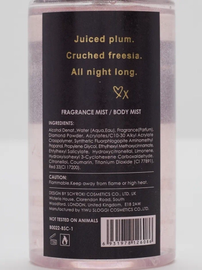 Тендер Седукция Тяло Мист с Блясък 88 мл